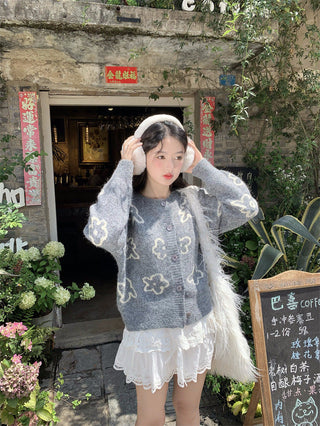 Contrast Color Knitted Sweater