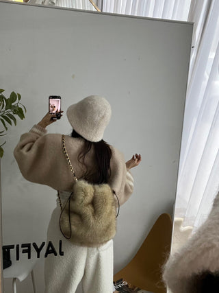 High waist drawstring polar fleece pants