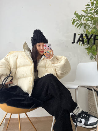 High waist drawstring polar fleece pants