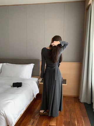 V-Neck Single-breasted Knitted cardigan