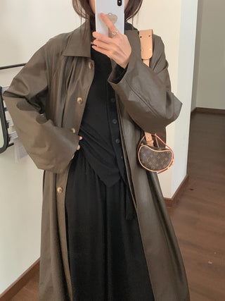 V-Neck Single-breasted Knitted cardigan