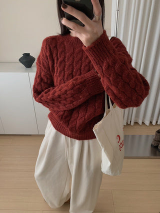 Cable knit Sweater