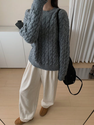 Cable knit Sweater