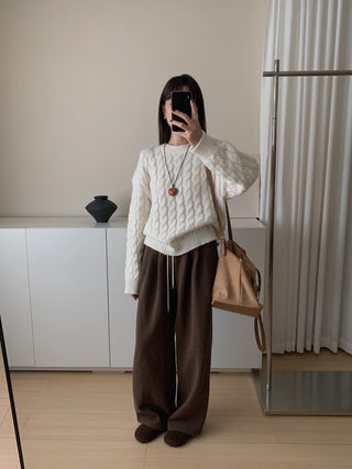 Cable knit Sweater