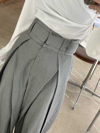 Waist Slimming Wide Leg casual Pants