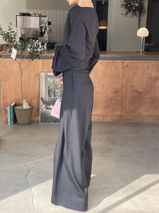 Waist Slimming Wide Leg casual Pants