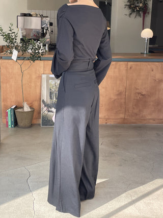 Waist Slimming Wide Leg casual Pants