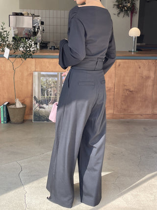Waist Slimming Wide Leg casual Pants