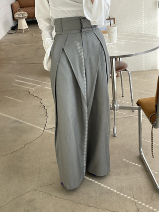 Waist Slimming Wide Leg casual Pants