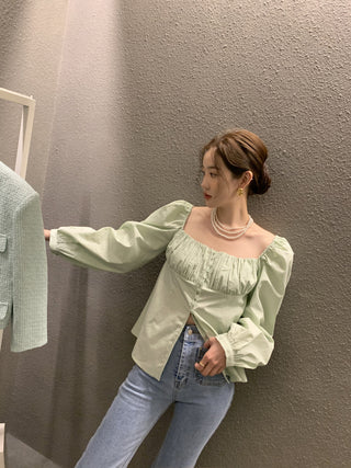 Square Collar loose top