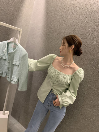 Square Collar loose top