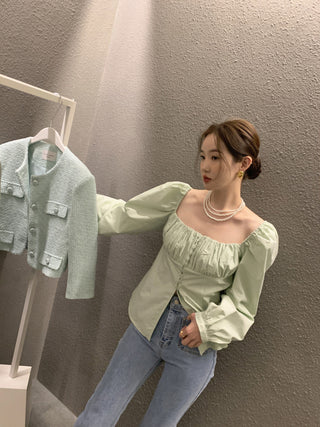 Square Collar loose top