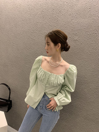 Square Collar loose top