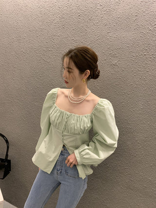 Square Collar loose top