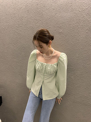 Square Collar loose top