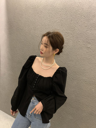 Square Collar loose top