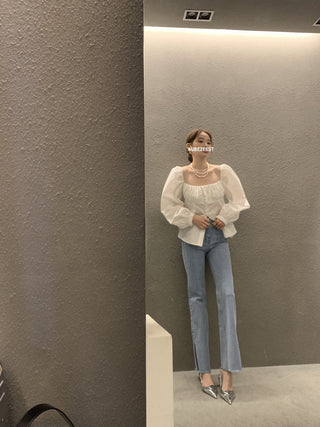 Square Collar loose top