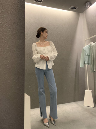 Square Collar loose top