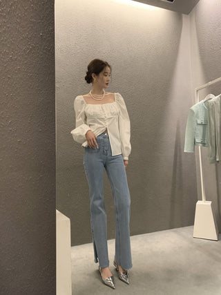 Square Collar loose top