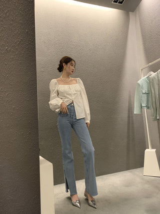 Square Collar loose top