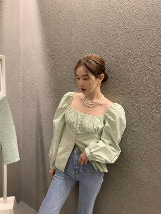 Square Collar loose top
