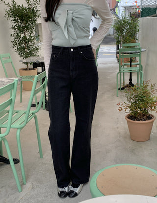 Long sleeve bottoming shirt and kitted sling two-piece set