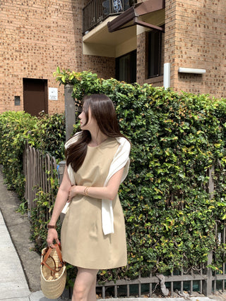 Sleeveless Vest dress