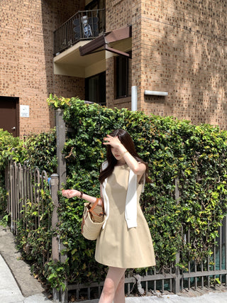 Sleeveless Vest dress