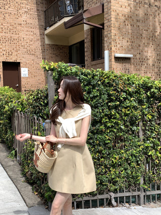 Sleeveless Vest dress