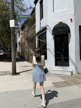 Sleeveless Vest dress