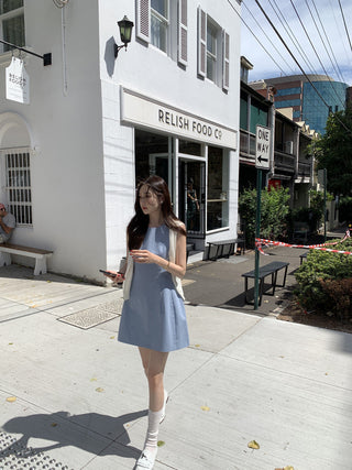 Sleeveless Vest dress