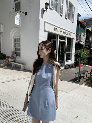 Sleeveless Vest dress