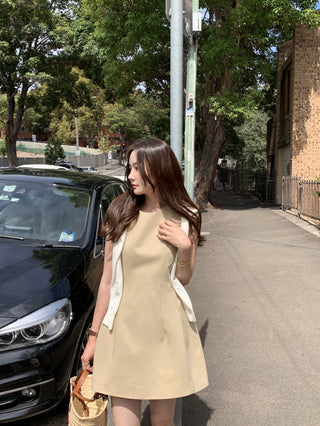 Sleeveless Vest dress