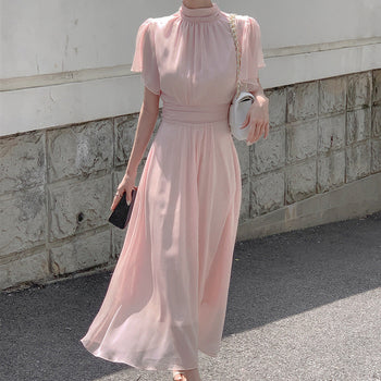 Half-high Collar dress