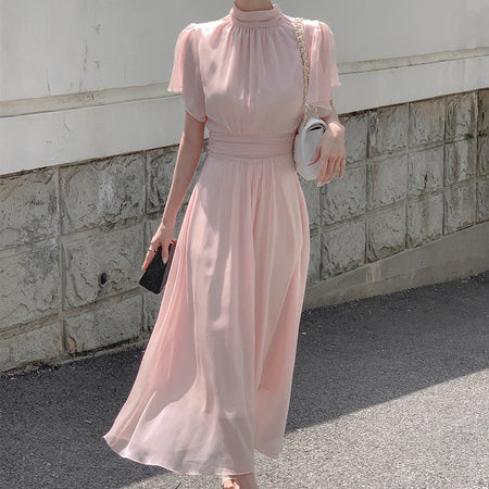 Half-high Collar dress