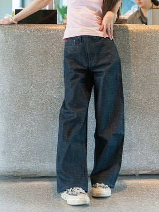 Retro Loose wide Leg Denim Pants