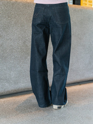 Retro Loose wide Leg Denim Pants