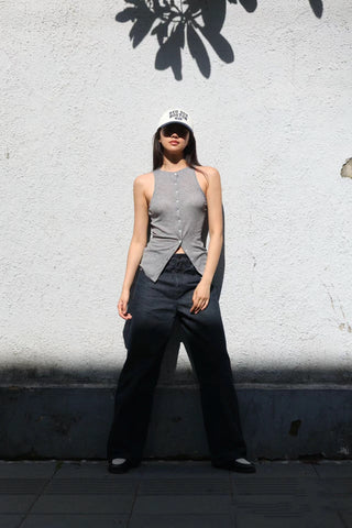 Retro Loose wide Leg Denim Pants