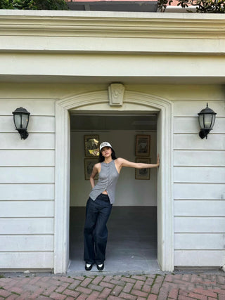 Retro Loose wide Leg Denim Pants