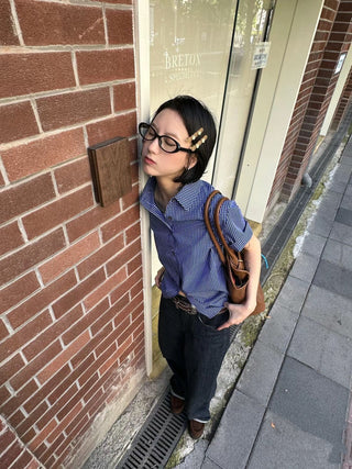 Retro Loose wide Leg Denim Pants