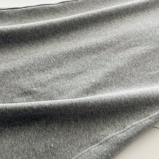 Slim fit fleece skirt