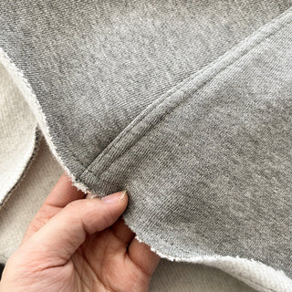 Slim fit fleece skirt