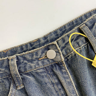 Soil-colored low-waist Jeans