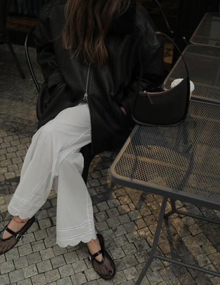 Embroidered Lace cotton Pants