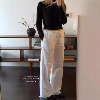 Embroidered Lace cotton Pants