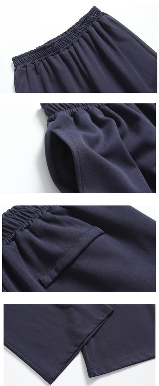 Embroidered Small top and Wide Leg Pants set