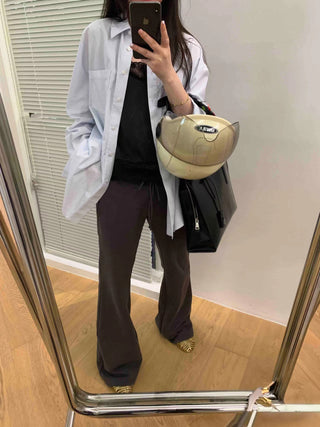Slim Waist drawstring sporty pants