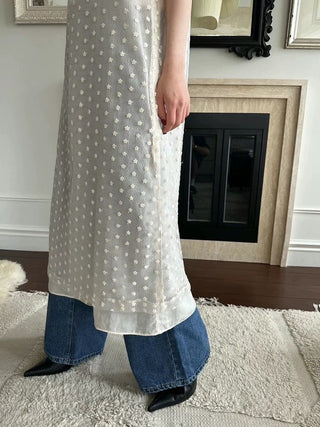 Stacked Layered lace dress