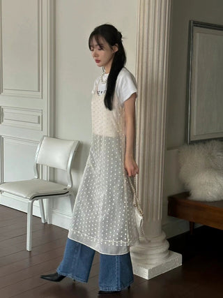 Stacked Layered lace dress