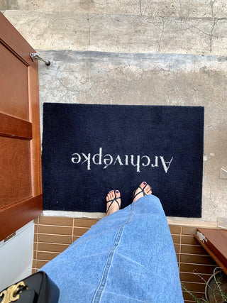 Square Collar Bubble Short Sleeve Denim Dress